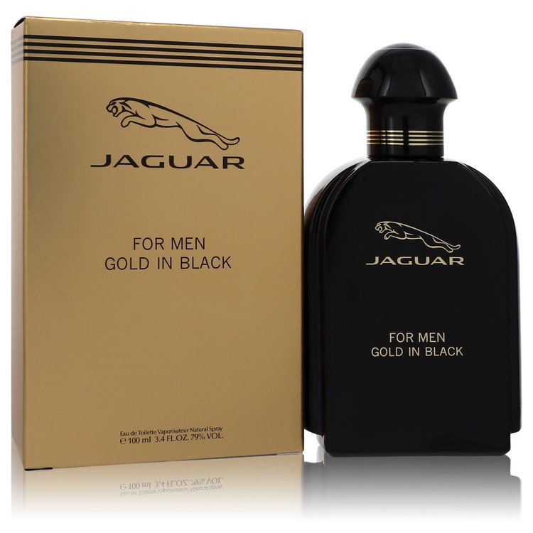 Jaguar Gold In Black Eau De Toilette Spray By Jaguar - Giftsmith