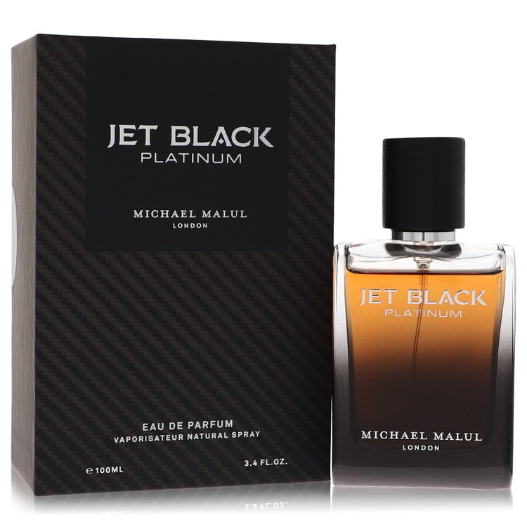 Jet Black Platinum Eau De Parfum Spray By Michael Malul - Giftsmith