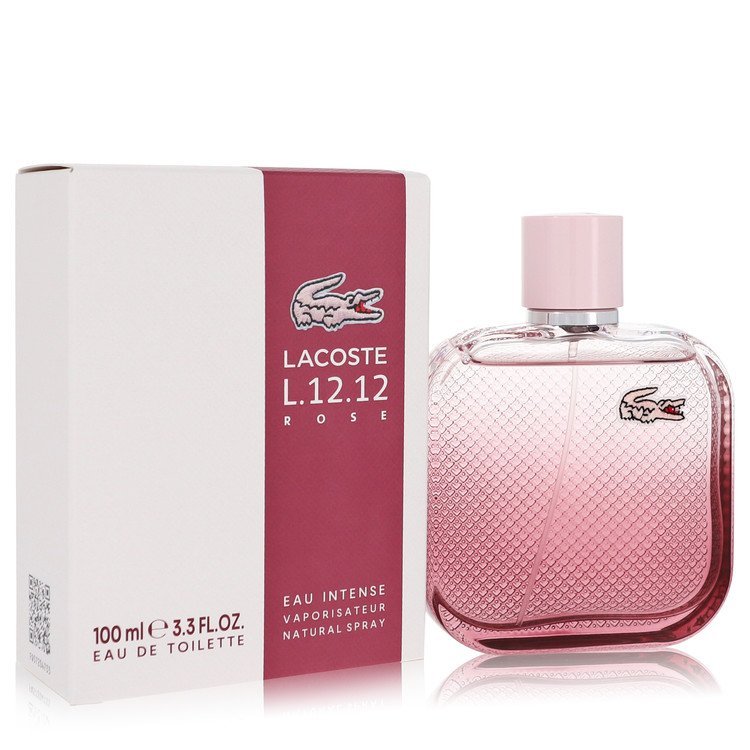 Lacoste Eau De Lacoste L.12.12 Rose Eau Intense Eau De Toilette Spray By Lacoste - Giftsmith