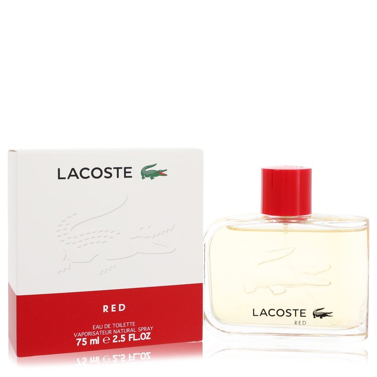 Lacoste Red Style In Play Eau De Toilette Spray (New Packaging) By Lacoste - Giftsmith