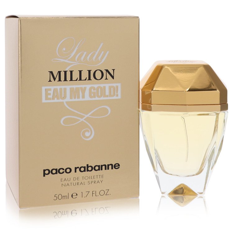 Lady Million Eau My Gold Eau De Toilette Spray By Paco Rabanne - Giftsmith