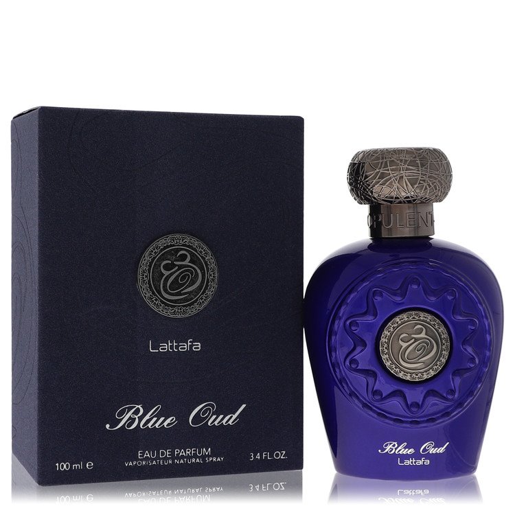 Lattafa Blue Oud Eau De Parfum Spray (Unisex) By Lattafa - Giftsmith