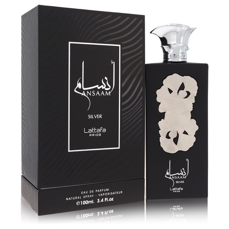 Lattafa Pride Ansaam Silver Eau De Parfum Spray (Unisex) By Lattafa - Giftsmith
