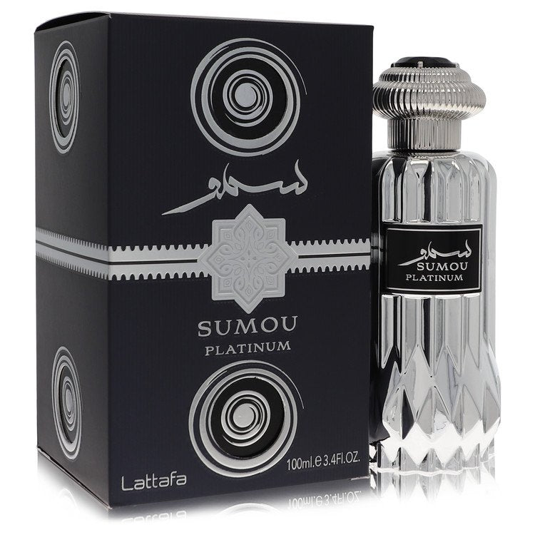 Lattafa Sumou Platinum Eau De Parfum Spray (Unisex) By Lattafa - Giftsmith