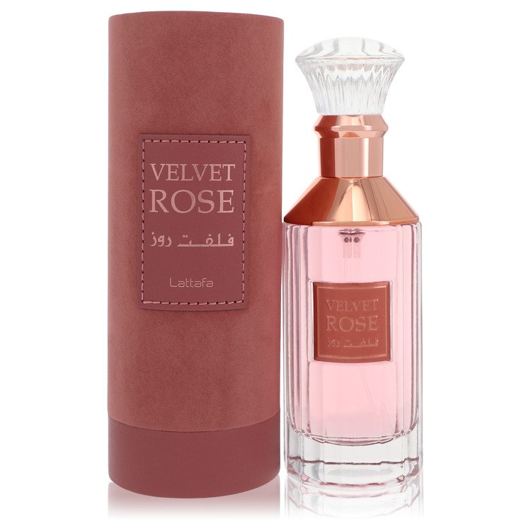 Lattafa Velvet Rose Eau De Parfum Spray (Unisex) By Lattafa - Giftsmith