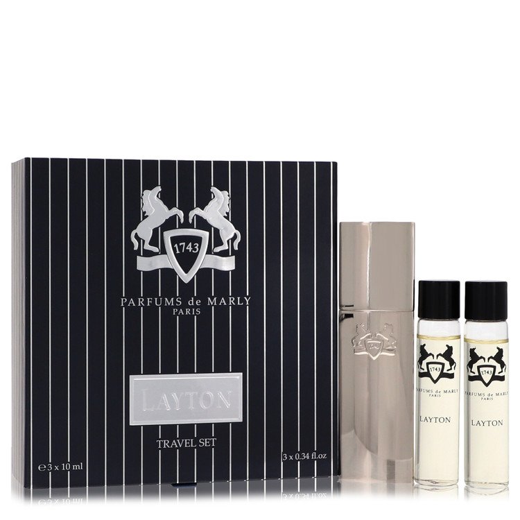 Layton Royal Essence Three Eau De Parfum Sprays Travel Set By Parfums De Marly - Giftsmith
