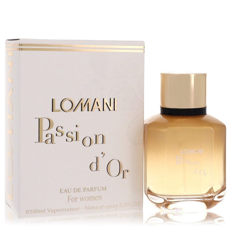 Lomani Passion D&#39;or Eau De Parfum Spray By Lomani - Giftsmith