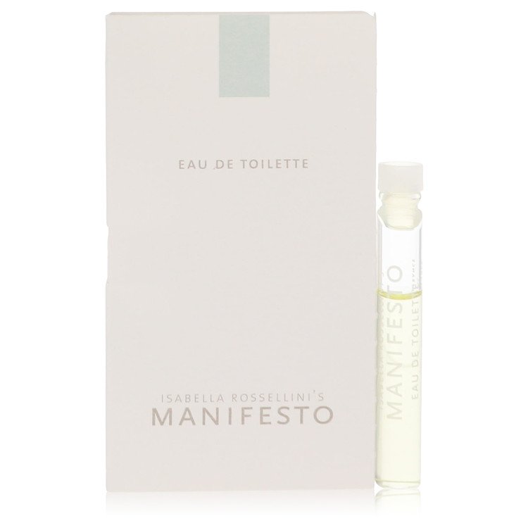 Manifesto Rosellini Vial (sample) By Isabella Rossellini - Giftsmith