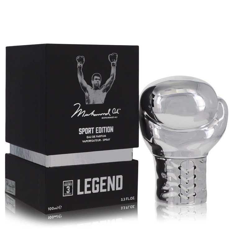 Muhammad Ali Legend Round 3 Eau De Parfum Spray (Sport Edition) By Muhammad Ali - Giftsmith