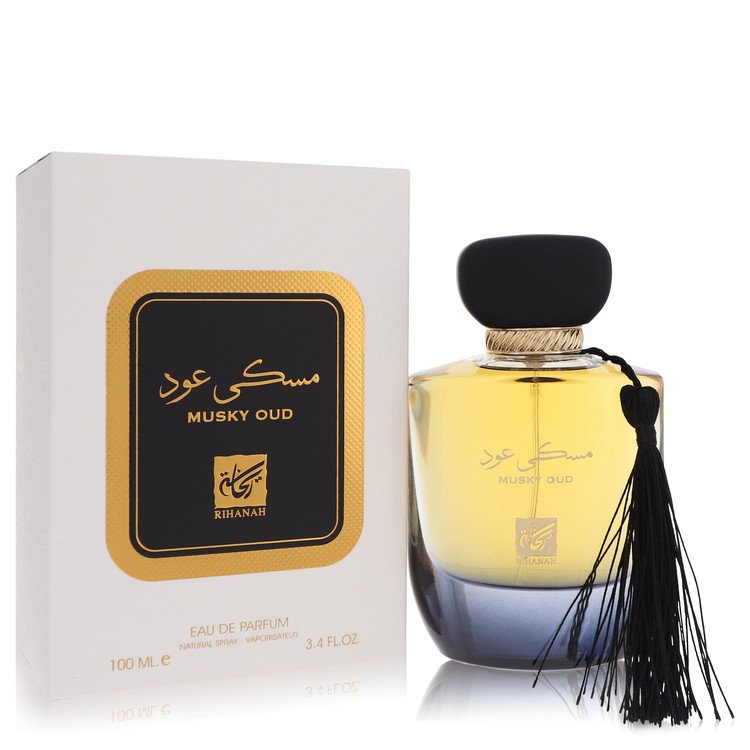 Musky Oud Eau De Parfum Spray (Unisex) By Rihanah - Giftsmith