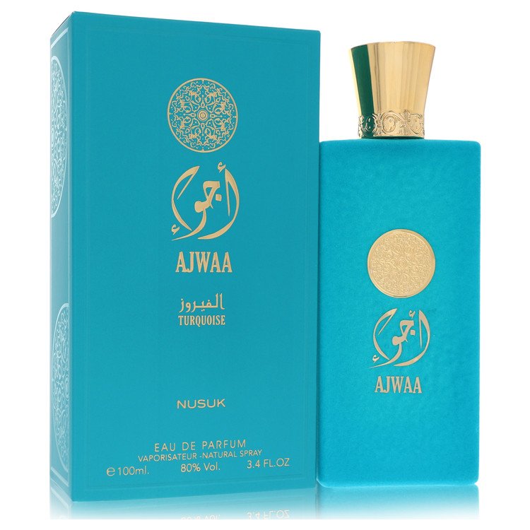 Nusuk Ajwaa Turquoise Eau De Parfum Spray (Unisex) By Nusuk - Giftsmith