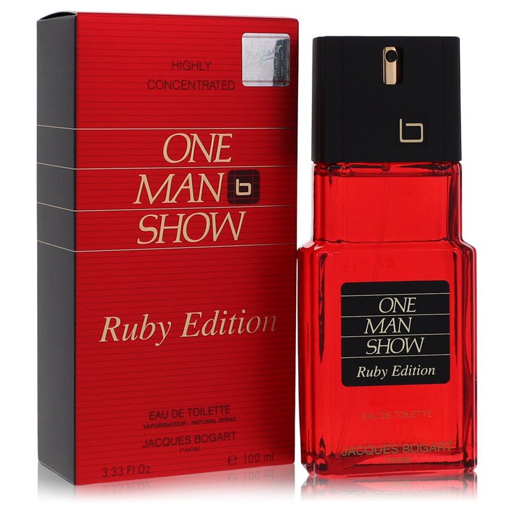 One Man Show Ruby Eau De Toilette Spray By Jacques Bogart - Giftsmith