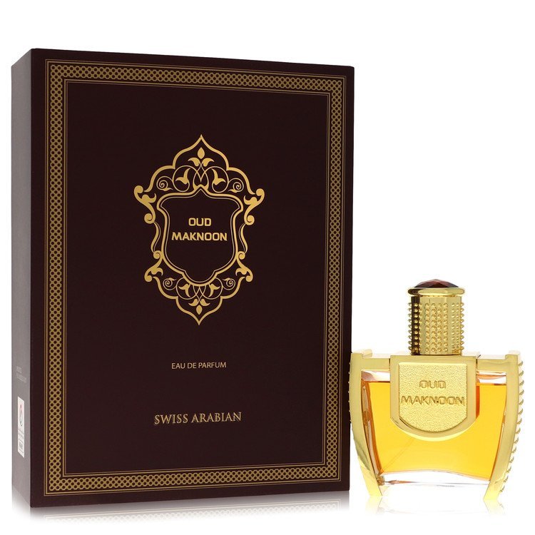 Oud Maknoon Eau De Parfum Spray (Unisex) By Swiss Arabian - Giftsmith