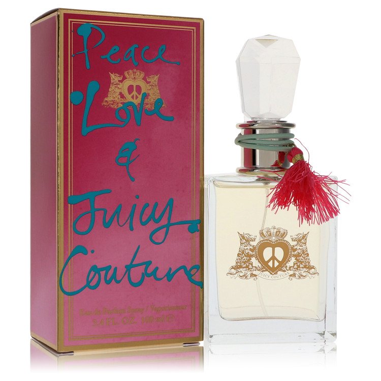 Peace Love & Juicy Couture Eau De Parfum Spray By Juicy Couture - Giftsmith
