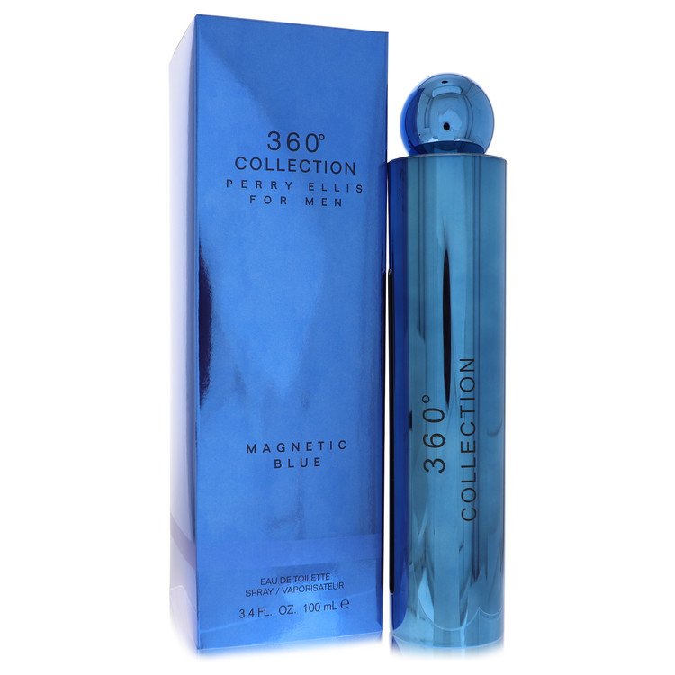 Perry Ellis 360 Collection Magnetic Blue Eau De Toilette Spray By Perry Ellis - Giftsmith