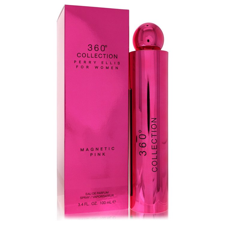 Perry Ellis 360 Collection Magnetic Pink Eau De Parfum Spray By Perry Ellis - Giftsmith