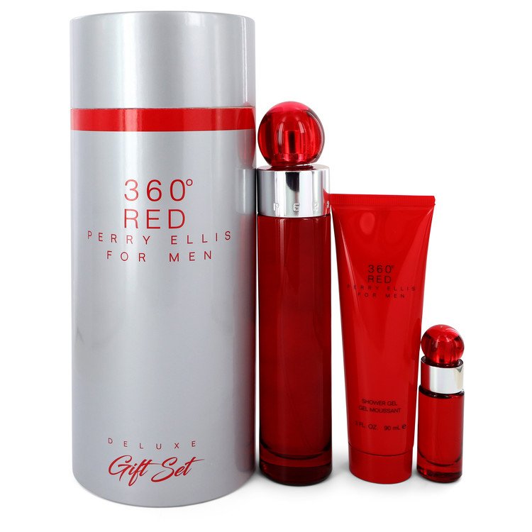 Perry Ellis 360 Red Gift Set By Perry Ellis - Giftsmith