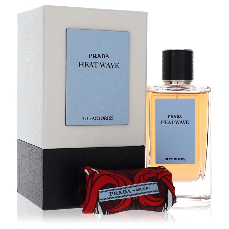 Prada Olfactories Heat Wave Eau De Parfum Spray with Gift Pouch (Unisex) By Prada - Giftsmith