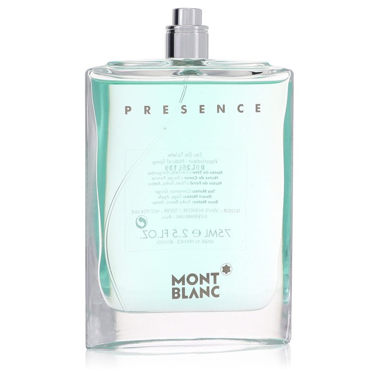 Presence Eau De Toilette Spray (Tester) By Mont Blanc - Giftsmith