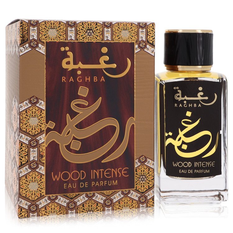 Raghba Wood Intense Eau De Parfum Spray (Unisex) By Lattafa - Giftsmith