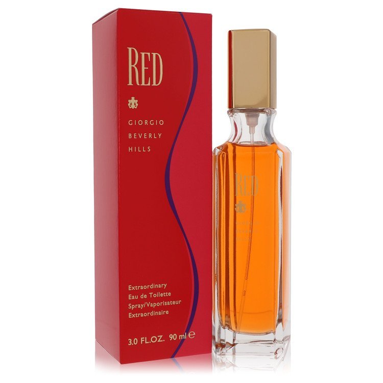 Red Eau De Toilette Spray By Giorgio Beverly Hills - Giftsmith