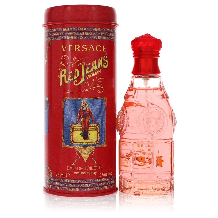 Red Jeans Eau De Toilette Spray By Versace - Giftsmith