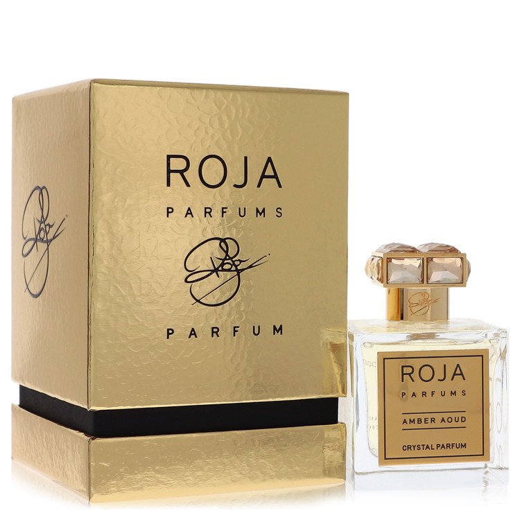 Roja Amber Aoud Crystal Extrait De Parfum Spray (Unisex) By Roja Parfums - Giftsmith