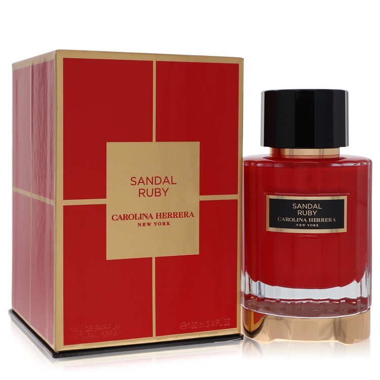 Sandal Ruby Eau De Parfum Spray (Unisex) By Carolina Herrera - Giftsmith