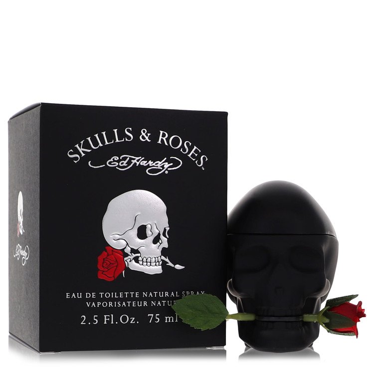 Skulls &amp; Roses Eau De Toilette Spray By Christian Audigier - Giftsmith