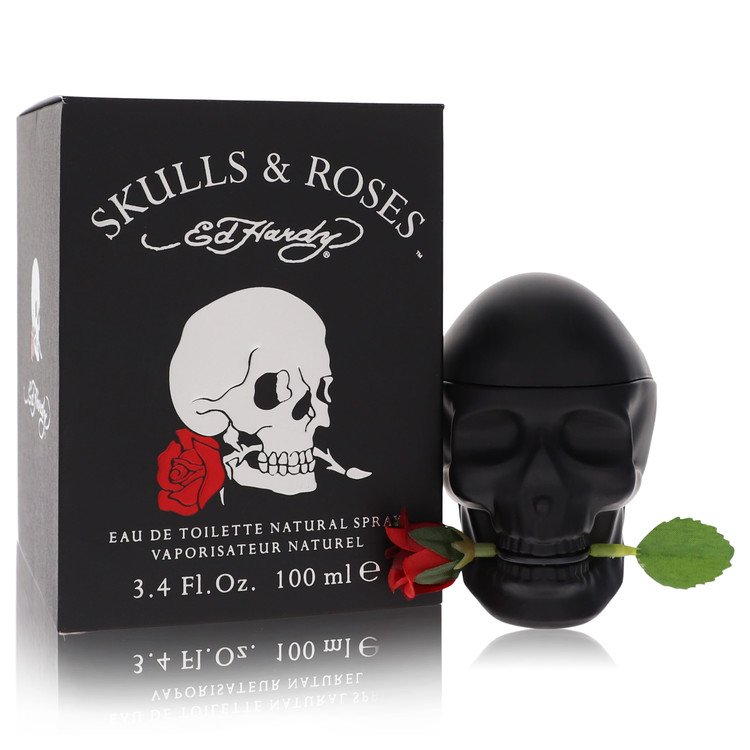 Skulls &amp; Roses Eau De Toilette Spray By Christian Audigier - Giftsmith
