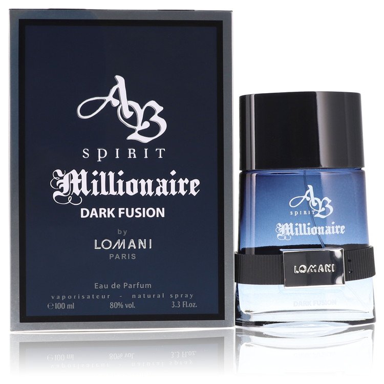 Spirit Millionaire Dark Fusion Eau De Parfum Spray By Lomani - Giftsmith