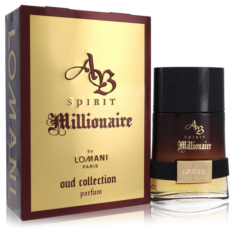Spirit Millionaire Oud Collection Eau De Parfum Spray By Lomani - Giftsmith