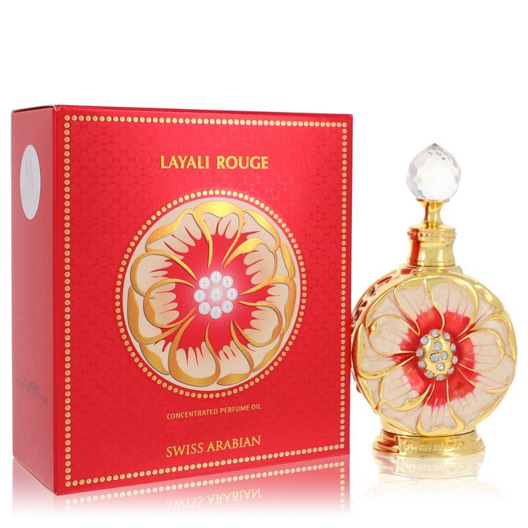 Swiss Arabian Layali Rouge Concentrated Perfume Oil By Swiss Arabian - Giftsmith