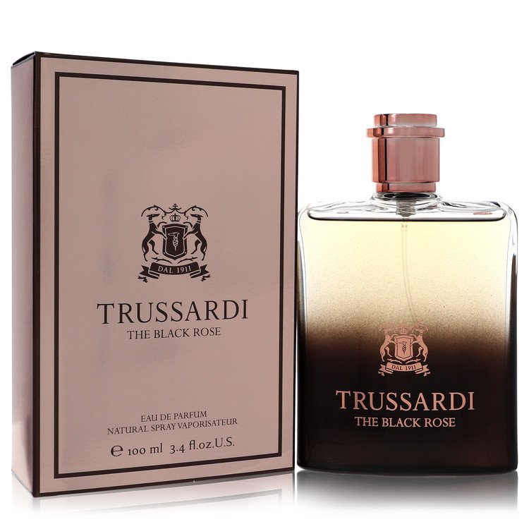 The Black Rose Eau De Parfum Spray (Unisex) By Trussardi - Giftsmith