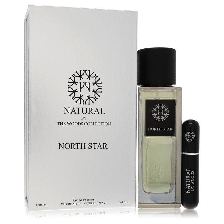 The Woods Collection Natural North Star Eau De Parfum Spray with Mini Refillable Spray (Unisex) By The Woods Collection - Giftsmith