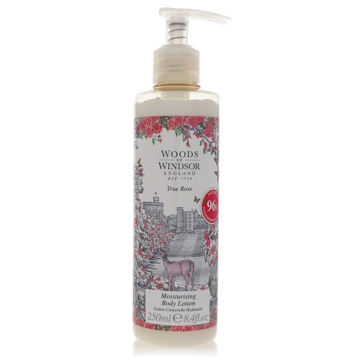 True Rose Body Lotion By Woods of Windsor - Giftsmith