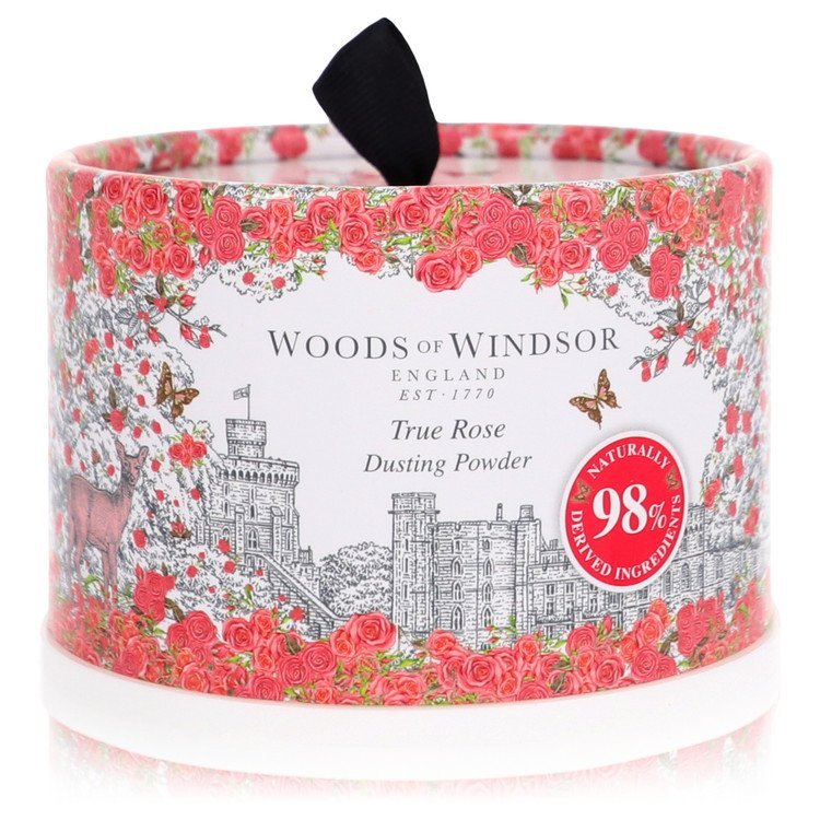True Rose Dusting Powder By Woods of Windsor - Giftsmith