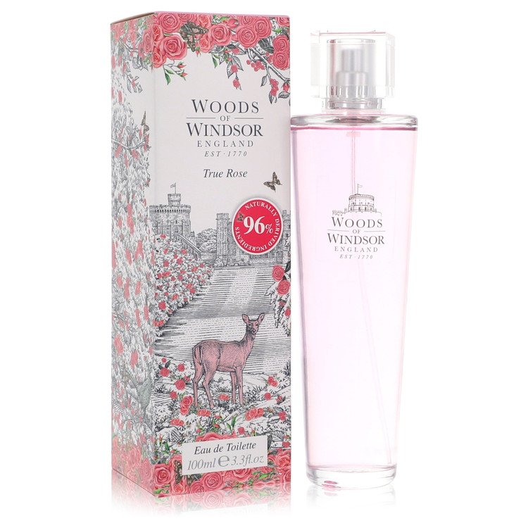 True Rose Eau De Toilette Spray By Woods of Windsor - Giftsmith
