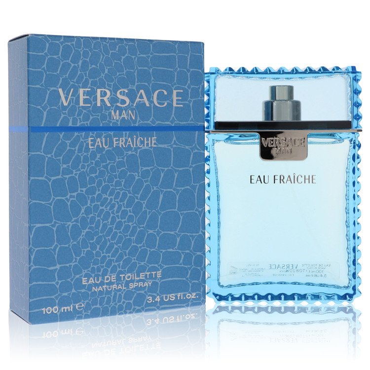 Versace Man Eau Fraiche Eau De Toilette Spray (Blue) By Versace - Giftsmith