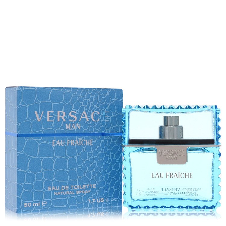 Versace Man Eau Fraiche Eau De Toilette Spray (Blue) By Versace - Giftsmith