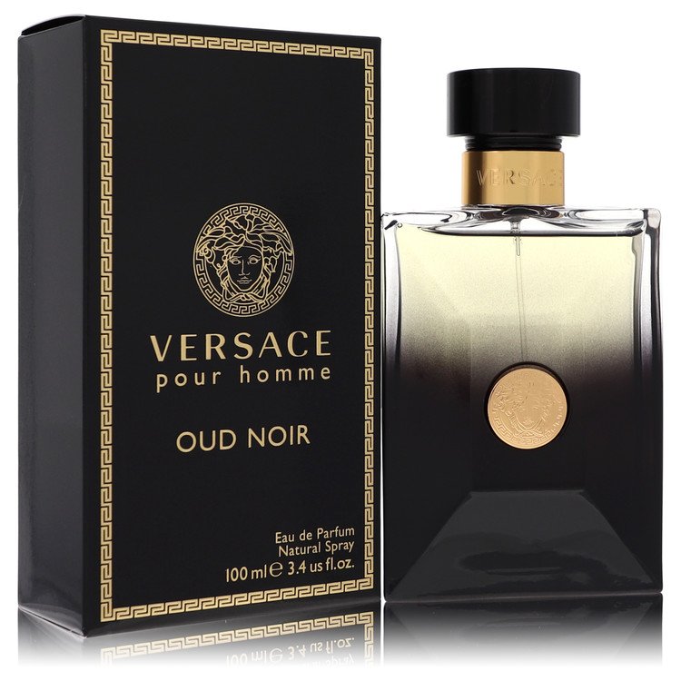Versace Pour Homme Oud Noir Eau De Parfum Spray By Versace - Giftsmith