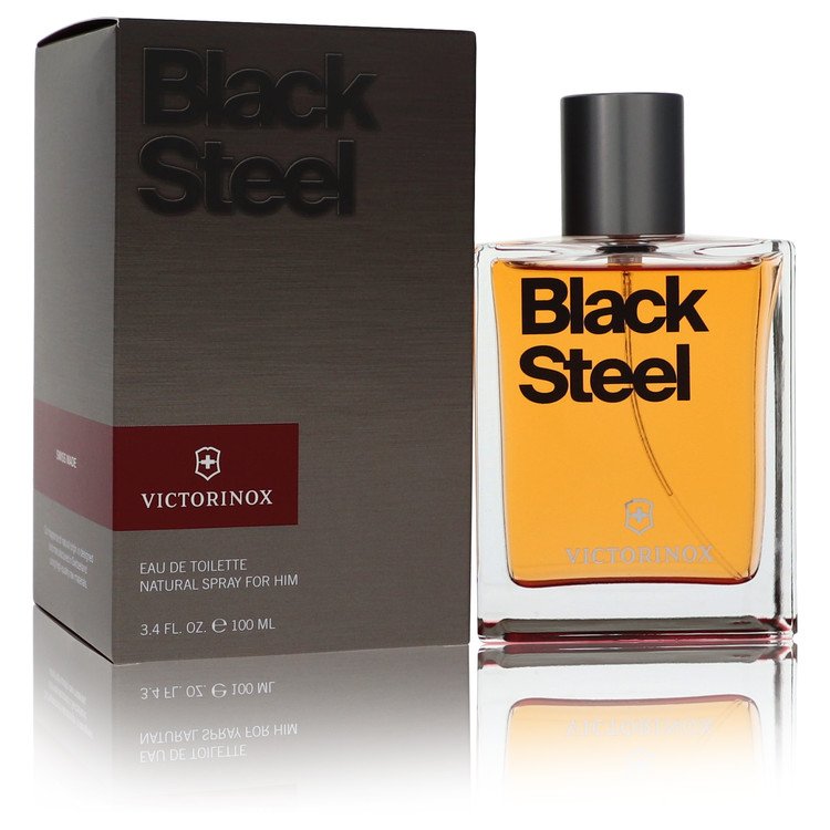 Victorinox Black Steel Eau De Toilette Spray By Victorinox - Giftsmith