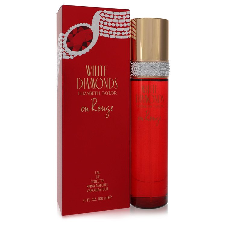 White Diamonds En Rouge Eau De Toilette Spray By Elizabeth Taylor - Giftsmith