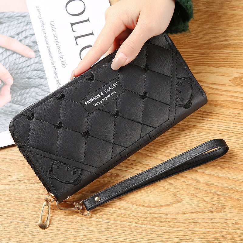 Women's Wallet Long Fashion Single Zipper - Giftsmith