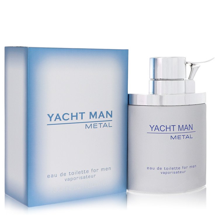 Yacht Man Metal Eau De Toilette Spray By Myrurgia - Giftsmith