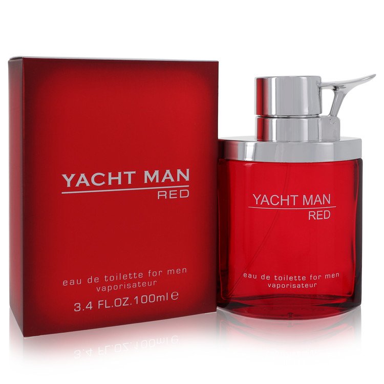 Yacht Man Red Eau De Toilette Spray By Myrurgia - Giftsmith