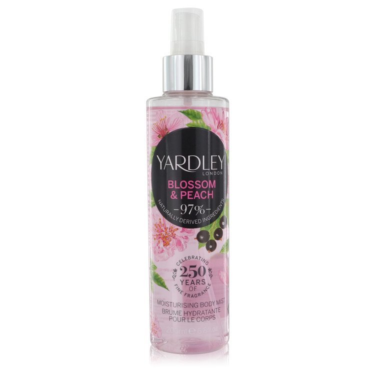 Yardley Blossom & Peach Moisturizing Body Mist By Yardley London - Giftsmith
