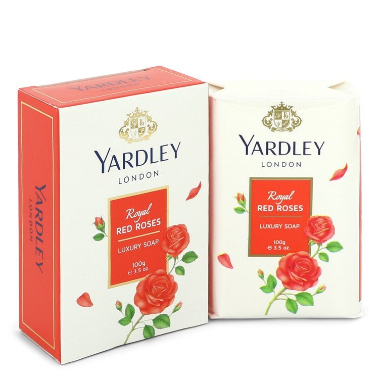 Yardley London Soaps Royal Red Roses Luxury Soap By Yardley London - Giftsmith