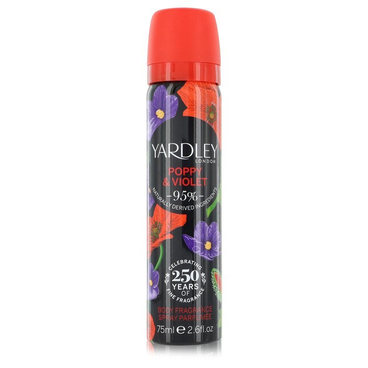 Yardley Poppy & Violet Body Fragrance Spray By Yardley London - Giftsmith