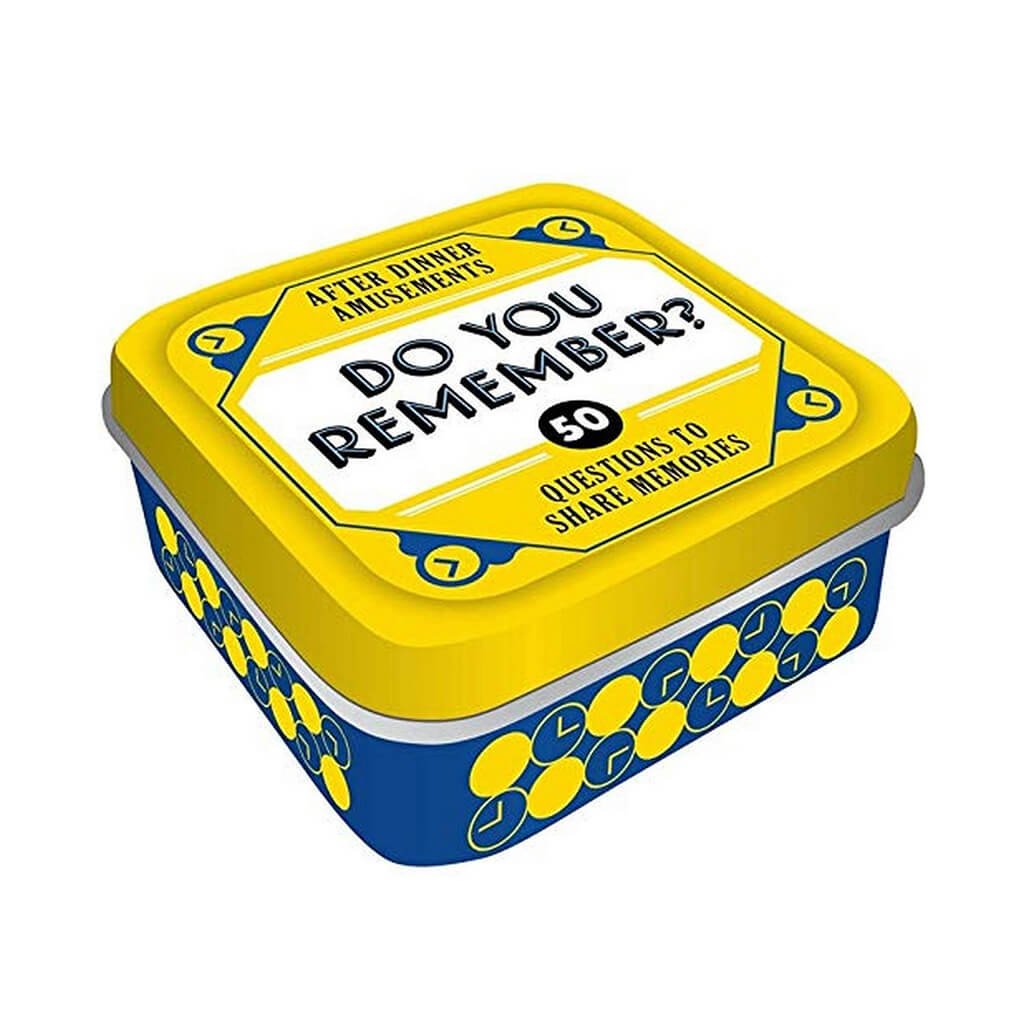 After Dinner Amusements: Do You Remember? - Giftsmith